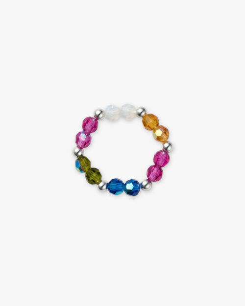 Anillo de Cristales de Preciosaยฎ y Bolas de Plata de Ley 925 - PRISMA
