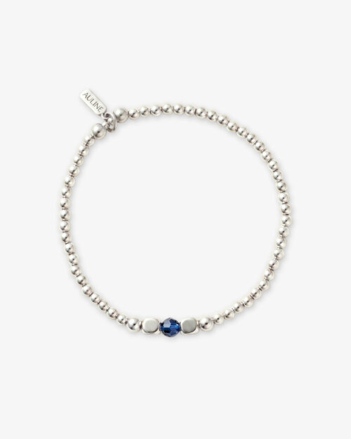 Pulsera de Plata de Ley 925 y Punto de Cristal de Preciosa® - SINGULAR